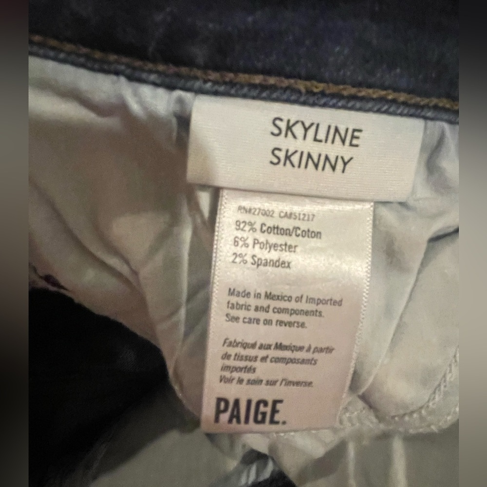 Paige Skyline Skinny Jeans